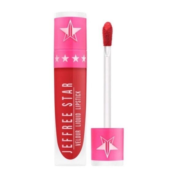 Jeffree Star Cosmetics Velour Liquid Lipstick - RedRum - 5.6 ml / 0.19 fl oz - Picture 1 of 6